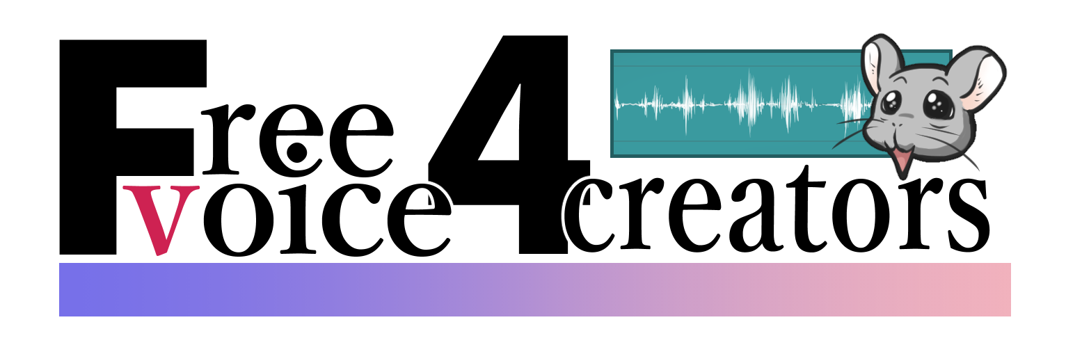 商用利用可 フリーボイス素材 – freevoice4creators